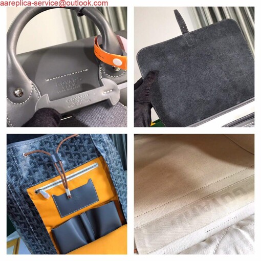 Replica Goyard ALPIN2MMLTY Alpin MM Backpack Gray 9