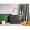 Replica Goyard GMLCG09TY09P Anjou GM Bag Black with Brown 10