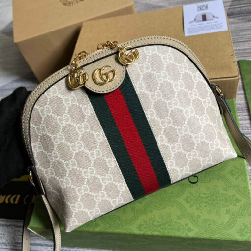 Replica Gucci 499621 Ophidia GG small shoulder bag Oatmeal 3