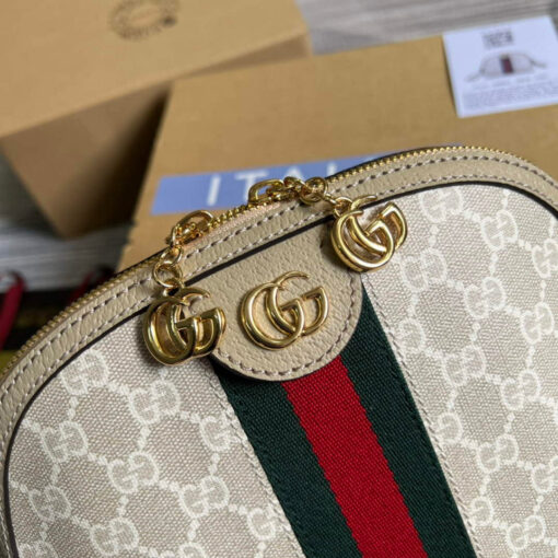 Replica Gucci 499621 Ophidia GG small shoulder bag Oatmeal 4