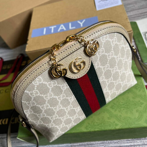 Replica Gucci 499621 Ophidia GG small shoulder bag Oatmeal 6