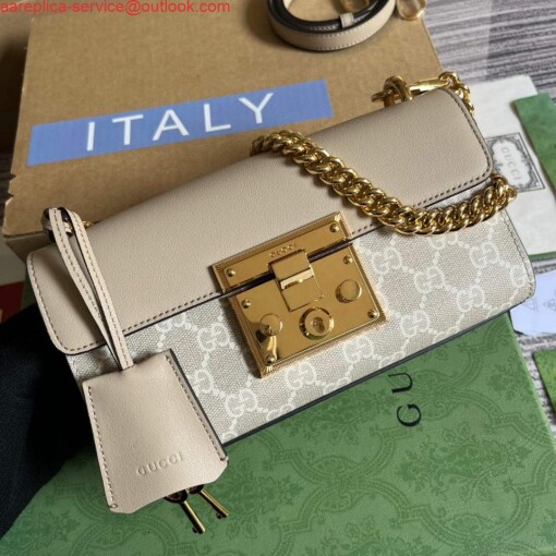 Replica Gucci 735103 Padlock Mini shoulder bag Beige 3