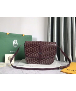 Replica Goyard 2MMLTY01CL01P Belvedere MM Bag GY020183 Wine Red