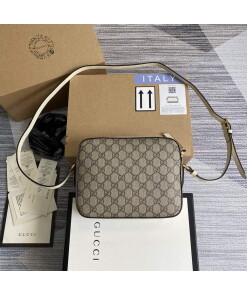 Replica Gucci 645454 GG Horsebit 1955 Small Shoulder Bag Beige