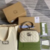 Replica Gucci 645454 Gucci Horsebit 1955 Small Shoulder Bag Beige Tan 10