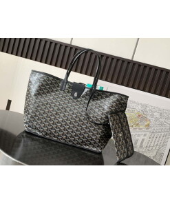 Replica Goyard ANJOUSPMLCG03TY01P Anjou PM Bag Black