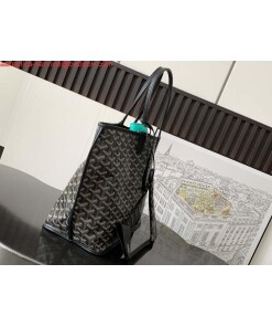 Replica Goyard ANJOUSPMLCG03TY01P Anjou PM Bag Black 2