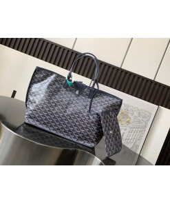 Replica Goyard ANJOUSPMLCG03TY01P Anjou PM Bag Navy Blue