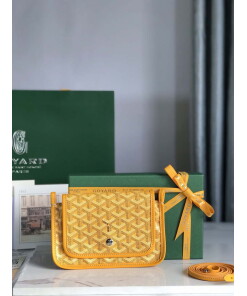 Replica Goyard PLUMETPMLTY50CL50P Portefeuille Plumet Pocket Wallet Yellow