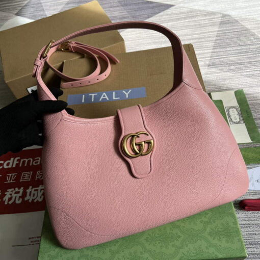 Replica Gucci 726274 Aphrodite Medium Shoulder Bag Light Pink 3