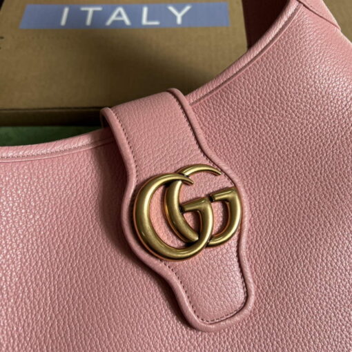 Replica Gucci 726274 Aphrodite Medium Shoulder Bag Light Pink 4