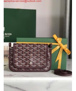 Replica Goyard PLUMETPMLTY50CL50P Portefeuille Plumet Pocket Wallet Wine Red