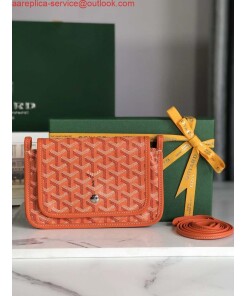 Replica Goyard PLUMETPMLTY50CL50P Portefeuille Plumet Pocket Wallet Orange