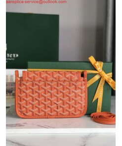 Replica Goyard PLUMETPMLTY50CL50P Portefeuille Plumet Pocket Wallet Orange 2