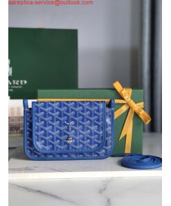 Replica Goyard PLUMETPMLTY50CL50P Portefeuille Plumet Pocket Wallet Blue