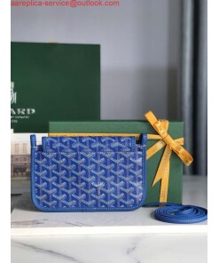 Replica Goyard PLUMETPMLTY50CL50P Portefeuille Plumet Pocket Wallet Blue 2