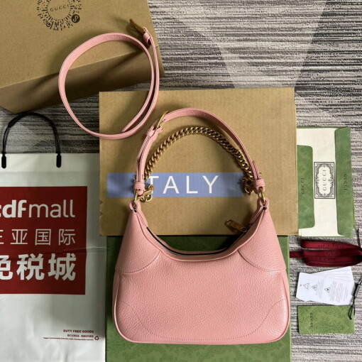 Replica Gucci 731817 Aphrodite Small Shoulder Bag Light pink