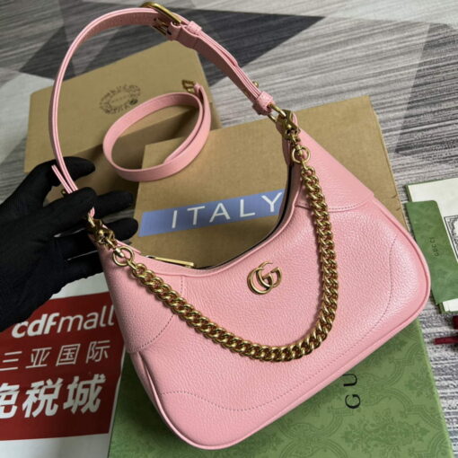 Replica Gucci 731817 Aphrodite Small Shoulder Bag Light pink 3