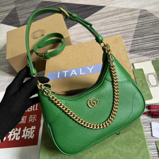 Replica Gucci 731817 Aphrodite Small Shoulder Bag Green 3