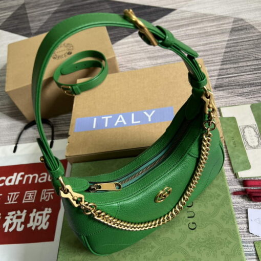 Replica Gucci 731817 Aphrodite Small Shoulder Bag Green 6