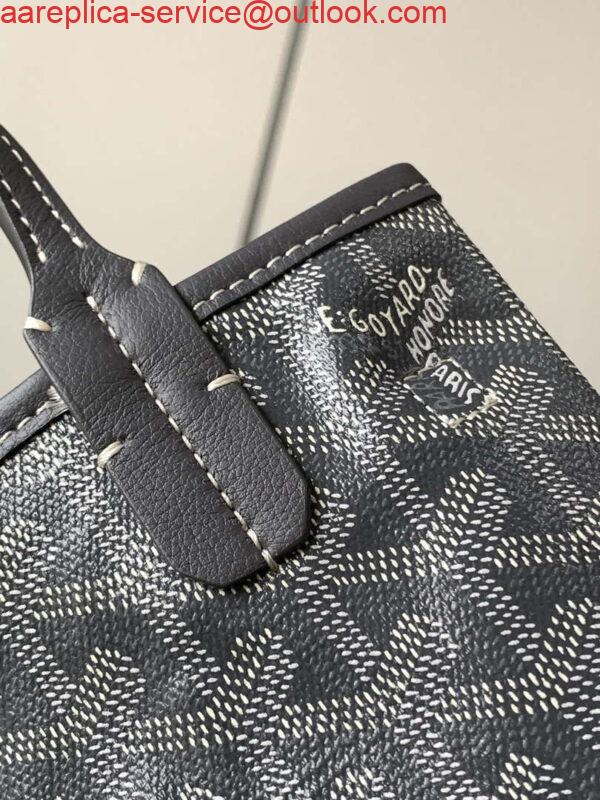 Replica Goyard POICLAPMLTY11CL61P Poitiers Claire Voie Bag Gray &Black 4