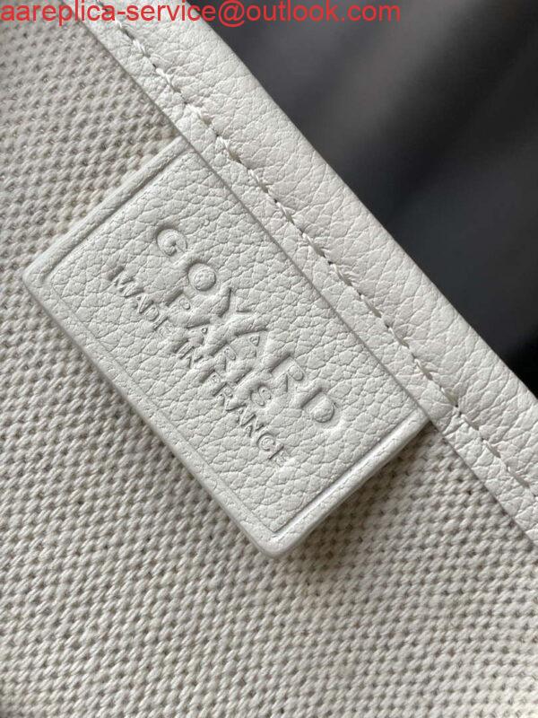 Replica Goyard POICLAPMLTY11CL61P Poitiers Claire Voie Bag White 9