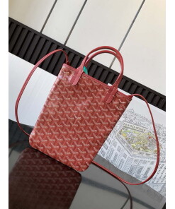 Replica Goyard POICLAPMLTY11CL61P Poitiers Claire Voie Bag Red