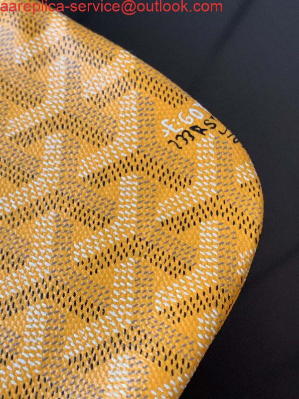 Replica Goyard POICLAPMLTY11CL61P Poitiers Claire Voie Bag Yellow 7