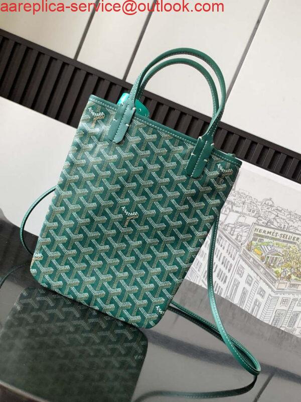 Replica Goyard POICLAPMLTY11CL61P Poitiers Claire Voie Bag Green