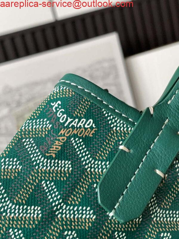 Replica Goyard POICLAPMLTY11CL61P Poitiers Claire Voie Bag Green 5