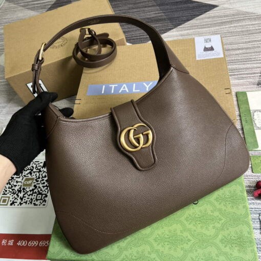 Replica Gucci 726274 Aphrodite Medium Shoulder Bag Brown 5