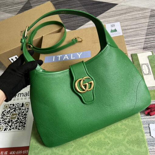 Replica Gucci 726274 Aphrodite Medium Shoulder Bag Green 3