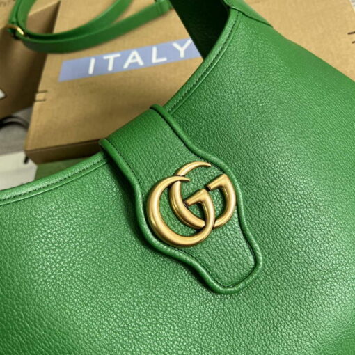 Replica Gucci 726274 Aphrodite Medium Shoulder Bag Green 4