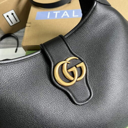 Replica Gucci 726274 Aphrodite Medium Shoulder Bag Black 5