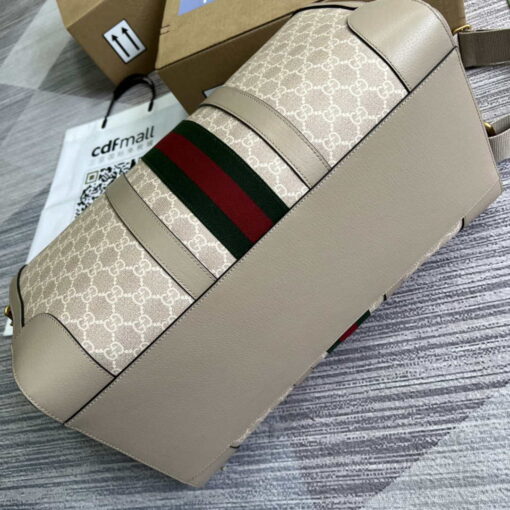 Replica Gucci 681295 Jumbo GG medium duffle bag Beige 6