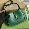 Replica Gucci 637091 Jackie 1961 Mini Ostrich skin Shoulder Bag Brown 9