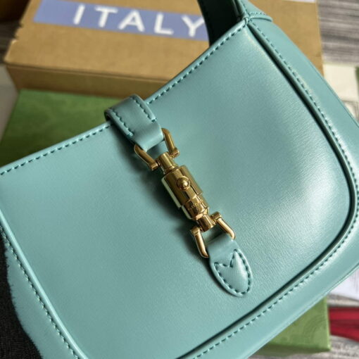 Replica Gucci 637091 Jackie 1961 mini shoulder bag Light blue 7