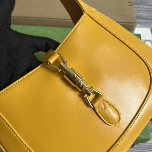 Replica Gucci 636709 Jackie 1961 Small Shoulder Bag Yellow 7