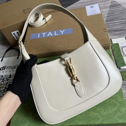 Replica Gucci 636709 Jackie 1961 Small Shoulder Bag White 3