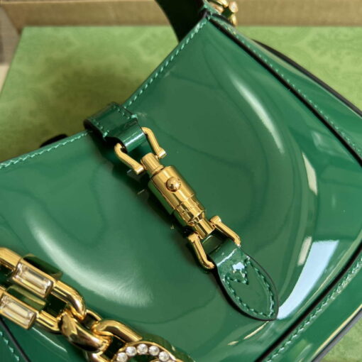 Replica Gucci 699651 Jackie 1961 Mini Shoulder Bag Green 2