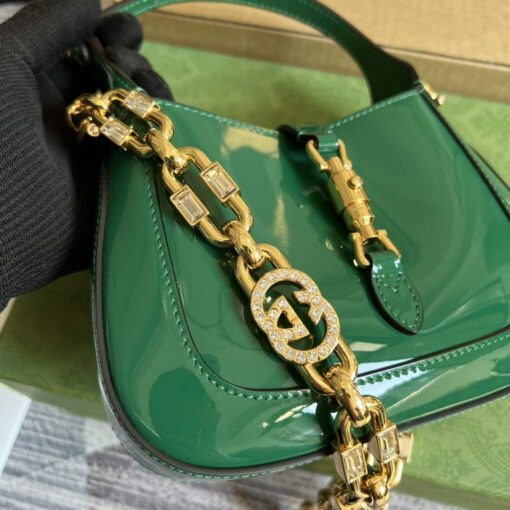 Replica Gucci 699651 Jackie 1961 Mini Shoulder Bag Green 5