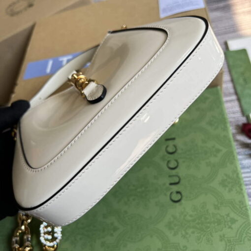 Replica Gucci 699651 Jackie 1961 Mini Shoulder Bag White 5