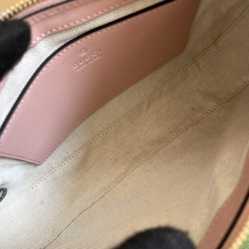 Replica Gucci 735049 GG Matelassé Handbag Pink 6