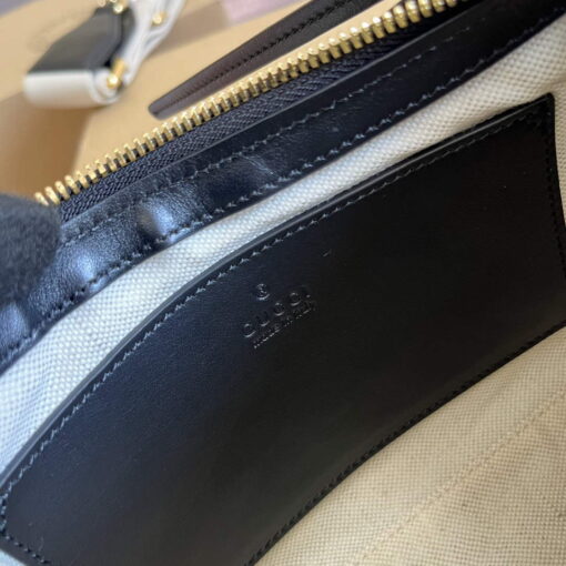 Replica Gucci 735049 GG Matelassé Handbag Black 8