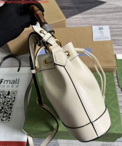 Replica Gucci 724667 Diana Mini Bucket Bag White 2