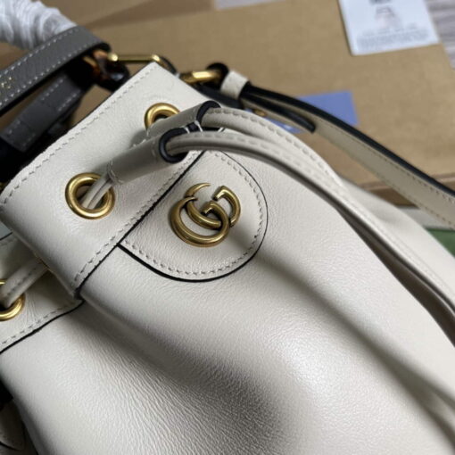 Replica Gucci 724667 Diana Mini Bucket Bag White 5