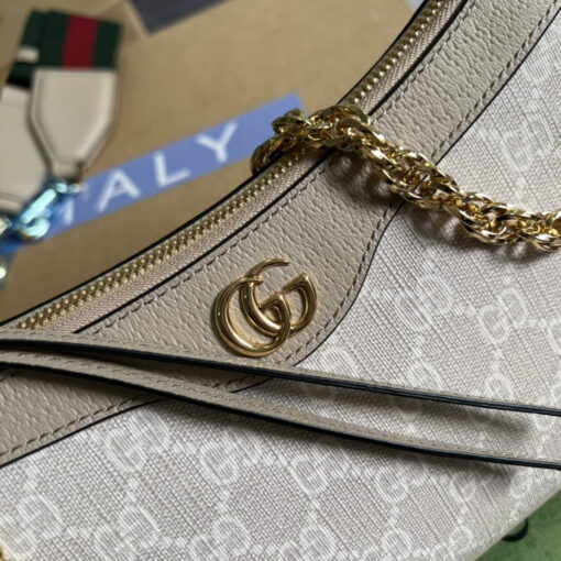 Replica Gucci 735132 Ophidia small handbag Oatmeal 6