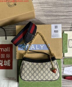 Replica Gucci 735132 Ophidia small handbag Black