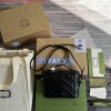 Replica Gucci 699756 GG Marmont Top handle mini bag White 10