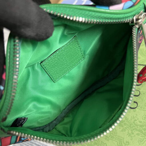 Replica Gucci 650299 The North Face x Gucci belt bag Green 8